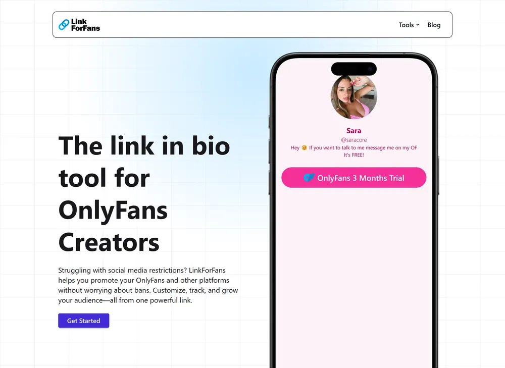 LinkForFans Screenshot